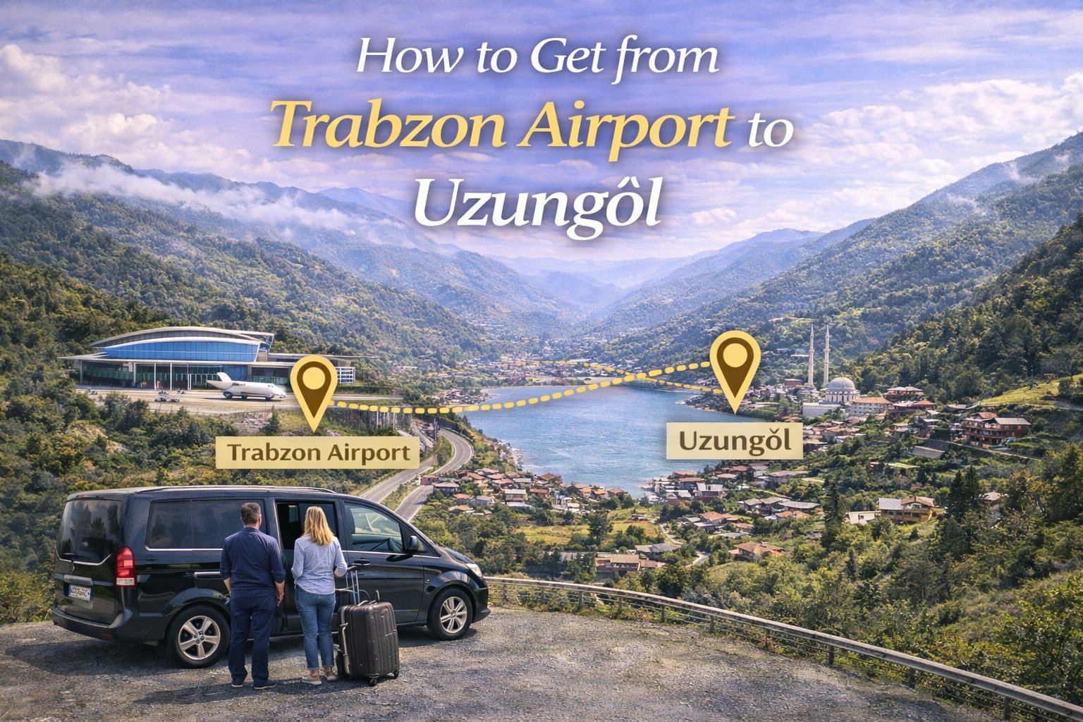 Как добраться из аэропорта Трабзона в Узунгёль