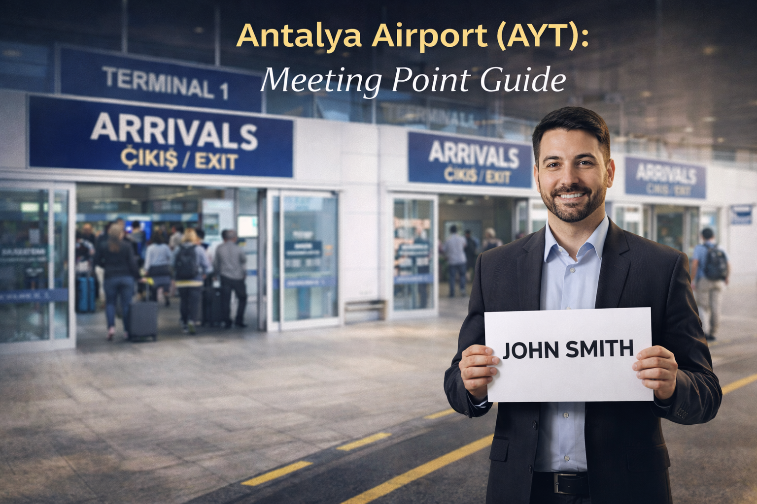 Где встретиться с водителем в аэропорту Анталии (AYT)